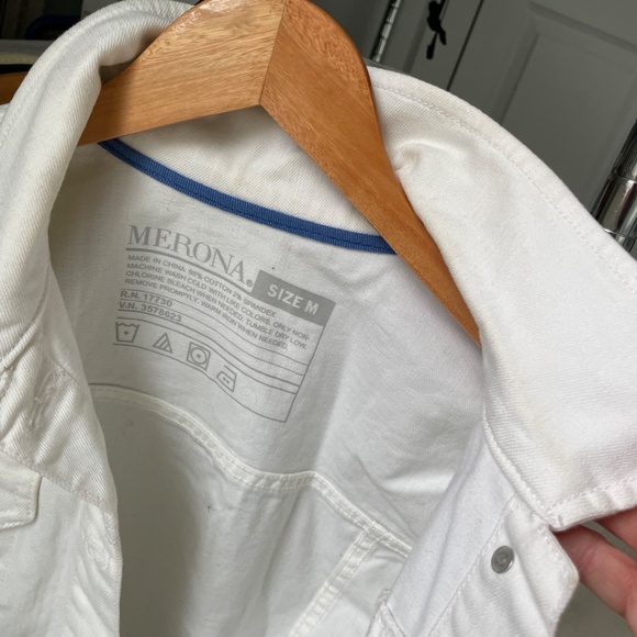 White Denim Jacket - Picture 3 of 3